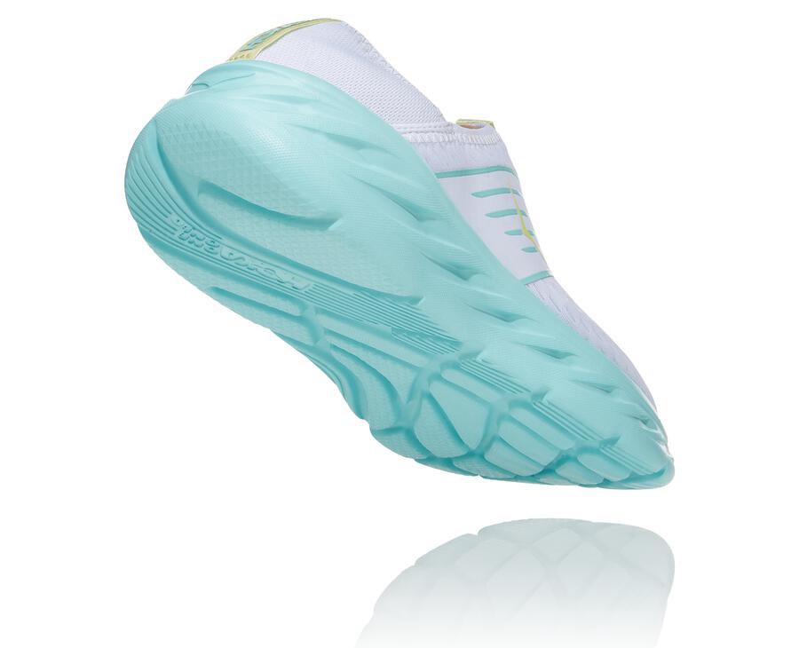 Hoka One One Sandaler Dame - Ora Porno - Hvide/Blå - 531249LFG